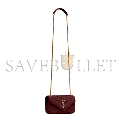 YSL LOULOU MINI IN LAMBSKIN 821749AAEAX6197 (20*12*5cm)